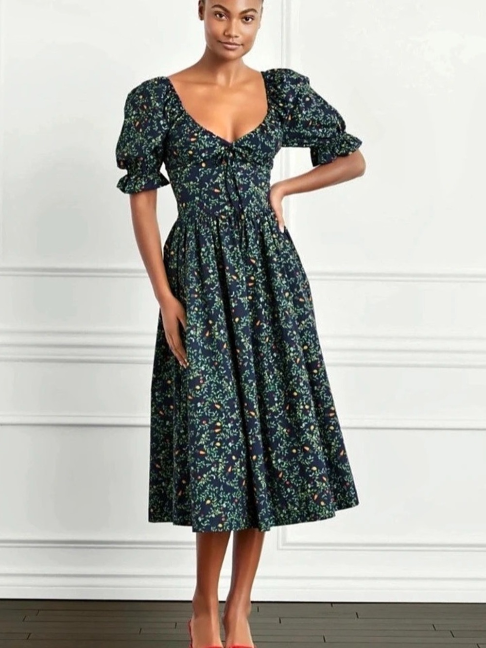Hill House Home The Ophelia Dress in Midnight Garden – NWT Size M